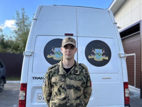 Участник СВО Булат убыл из отпуска вместе с гуманитаркой