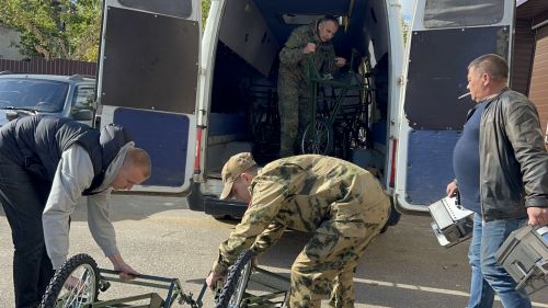 Участник СВО Булат убыл из отпуска вместе с гуманитаркой