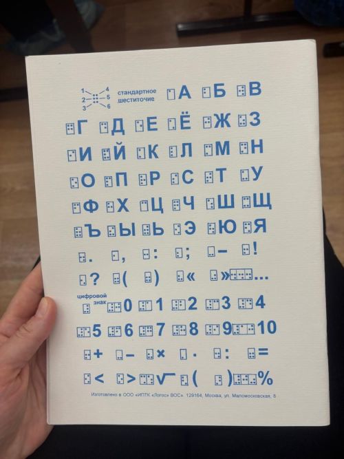 Студенты ЛТЭТ осваивают Брайль