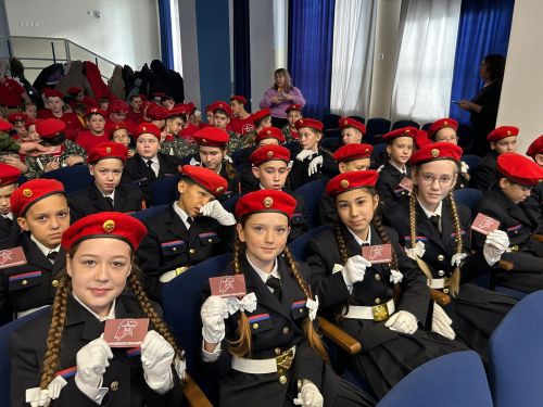 Ученики школ Лаишевского района вступили в Юнармию