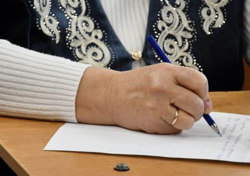 Район мәктәпләрендә «Татарча диктант» яздылар