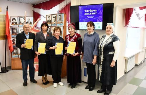 Район мәктәпләрендә «Татарча диктант» яздылар