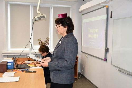 Район мәктәпләрендә «Татарча диктант» яздылар
