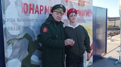 Юнармейцы Лаишевского района сдали нормативы