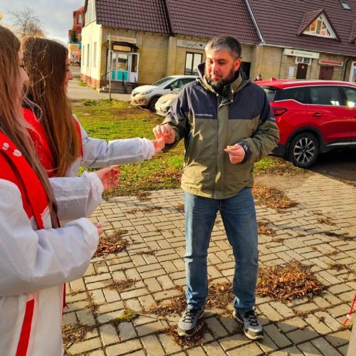 Лаеш урамнарында тәмәке тартудан баш тарту буенча акция узды