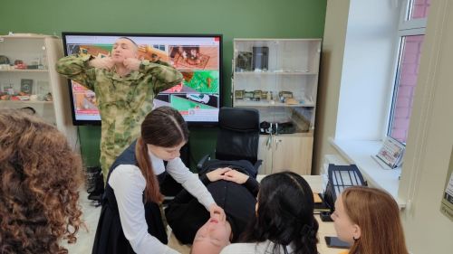Подростки Лаишевского района прошли подготовку по тактической медицине
