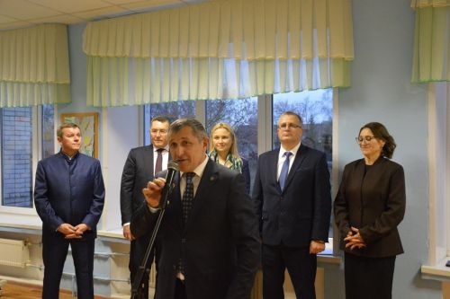 Марат Зяббаров за партой нового агрокласса