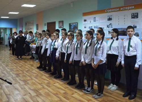 Марат Зяббаров за партой нового агрокласса