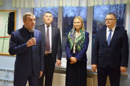 Марат Зяббаров за партой нового агрокласса