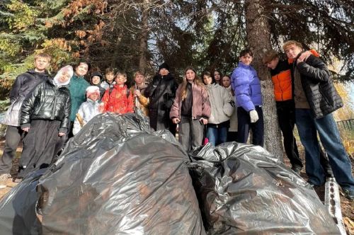 Юнармейцы Лаишевского района участвуют в «Осенней неделе добра»