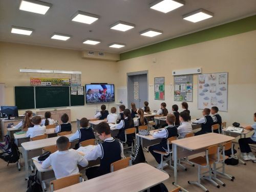 Лицеисты Лаишевского района отметили День народного единства