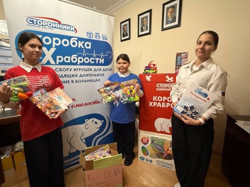 Лицеисты Лаишевского района собрали «Коробки храбрости»