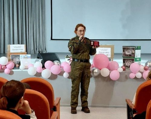 Лицеисты Лаишевского района встретились с народной гуманитарной группой «Обозник»