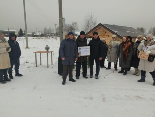 В Лаишевском районе открылась крещенская купель