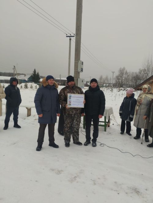 В Лаишевском районе открылась крещенская купель