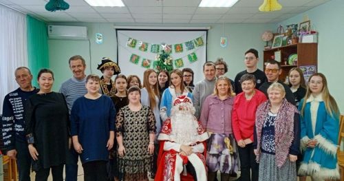 Лаишевские волонтеры организовали для своих подопечных новогодний праздник