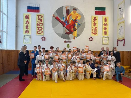 Лаишевские дзюдоисты завоевали медали на новогоднем турнире в Казани