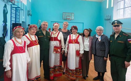 Детский Орден имени Денежкина побывал в гостях у кадет Васильево