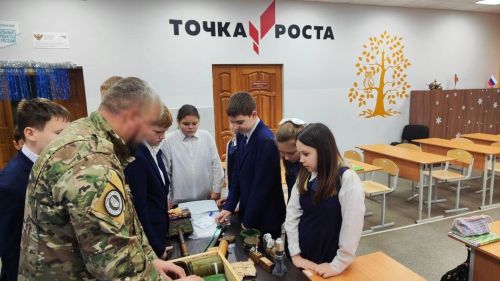 МХО катнашучысы Лаеш районында «Батырлык дәресе» үткәрде