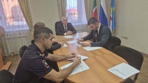 Комиссия по безопасности дорожного движения заседала сегодня в Лаишево