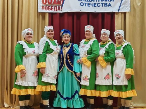 Лаеш районы халкы район мәдәният йорты артистларын җылы сәламләде