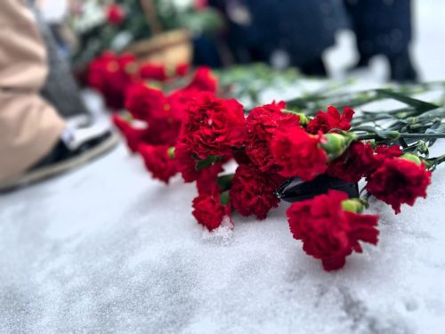 Лаеш шәһәренең Җиңү паркында митинг булды