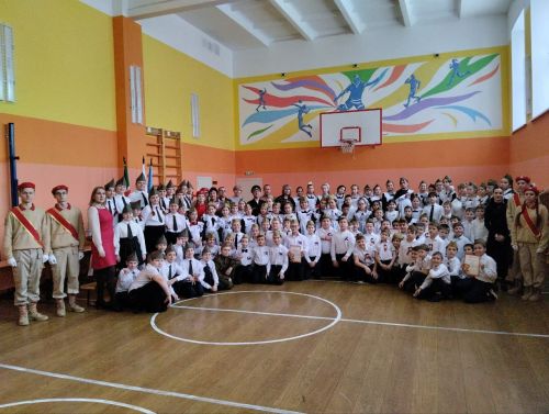 Смотр строя и песни посвятили Дню защитника Отечества