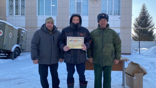 СВОим ко Дню защитника Отечества отправлен очередной гуманитарный груз