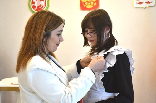 В Лаишевском отделе ЗАГС вручали паспорта