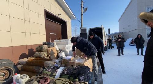 СВОим ко Дню защитника Отечества отправлен очередной гуманитарный груз