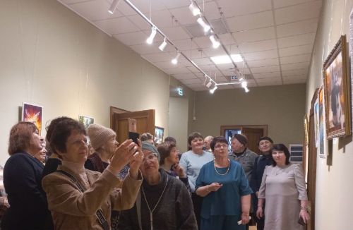 В музее Лаишевского края представлены более ста работ Елены Дильмеевой