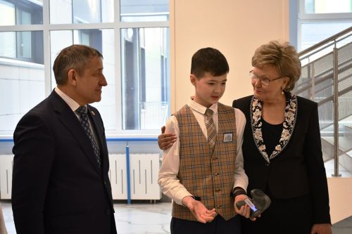 Лицей «Инноватика» презентовал патриотический проект «Дети наших героев»