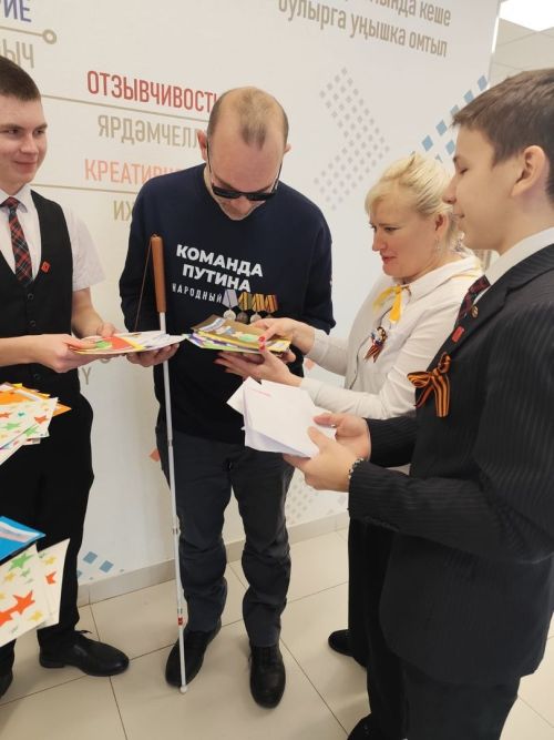 Комлы-Ковал мәктәбендә «Солдатка хат» декадасы узды