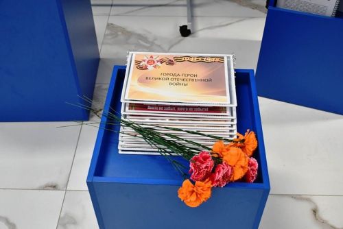 «Инноватика» лицее «Геройларыбыз балалары» патриотик проектын тәкъдир итте