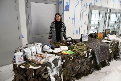 «Инноватика» лицее «Геройларыбыз балалары» патриотик проектын тәкъдир итте