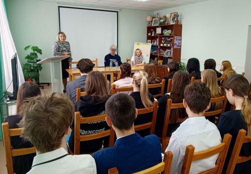 Лаишевские гимназисты встретились с участником СВО