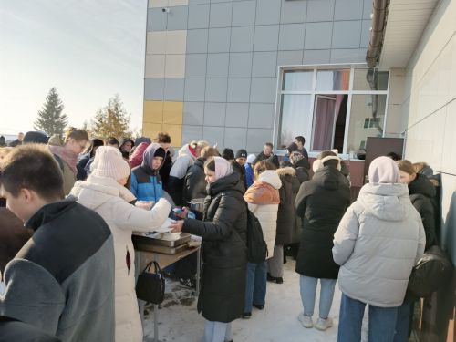 В Лаишевском техникуме отметили веселую Масленицу
