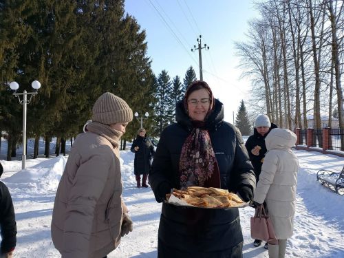 В Лаишевском районе продолжают отмечать Масленицу