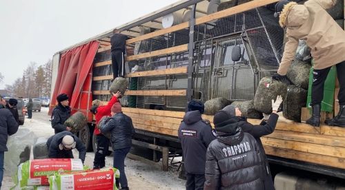 Пятнадцать тонн гуманитарного груза направлено в зону СВО из Лаишевского района