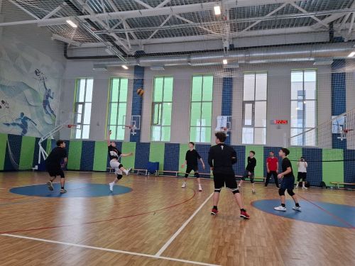В Лаишевском районе сыграны матчи школьной волейбольной лиги