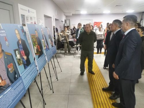 На выставке представлены достижения Столбищенского поселения