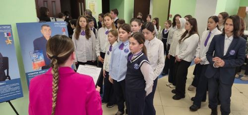 Учащиеся Лаишевского района познакомились с выставкой «Отцы героев»