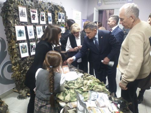 На выставке представлены достижения Столбищенского поселения