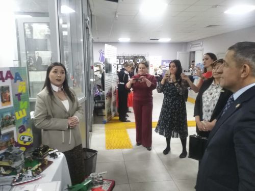 На выставке представлены достижения Столбищенского поселения
