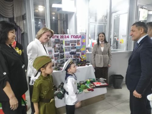 На выставке представлены достижения Столбищенского поселения