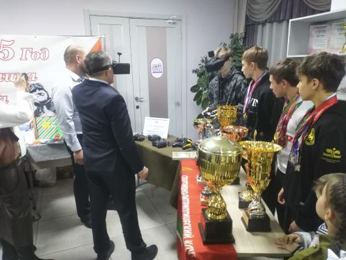 На выставке представлены достижения Столбищенского поселения