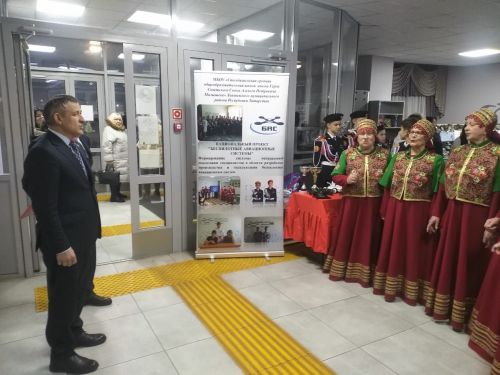 На выставке представлены достижения Столбищенского поселения