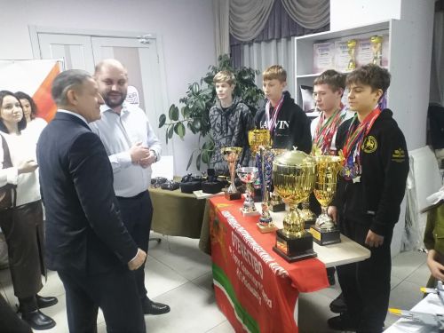 На выставке представлены достижения Столбищенского поселения