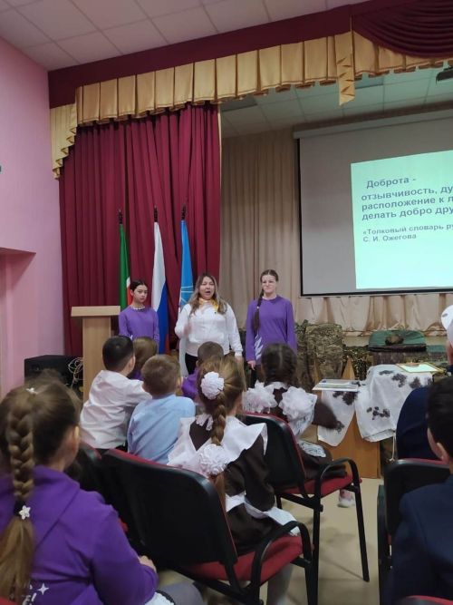 Лаеш районы волонтерлары «Россия бөркетләре» нә үз эшчәнлекләре турында сөйләделәр