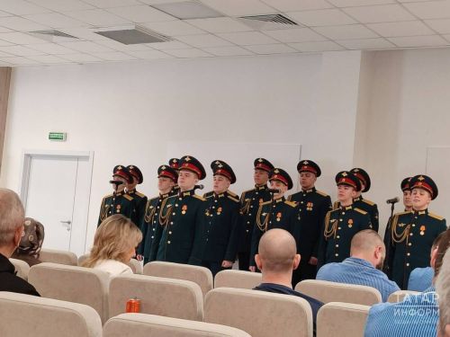 В казанском госпитале перед бойцами СВО выступил военный оркестр